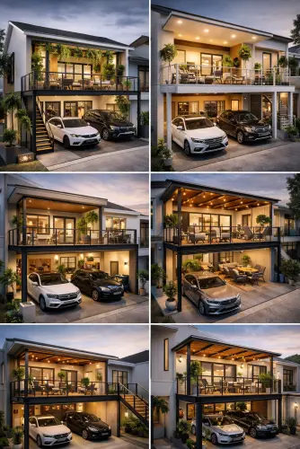 Mezannine Teras Rumah Keren di Bandung Kidul